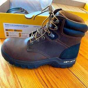 NIB carhartt women’s 6” rugged flex work boot 8.5